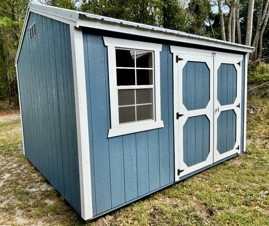 10x12 Side Utility Shed